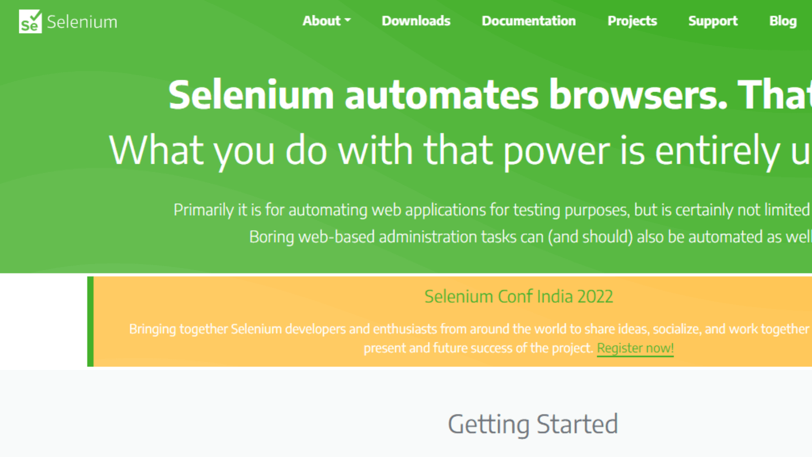 10 automation testing tools that will be in demand by 2022 - selenium