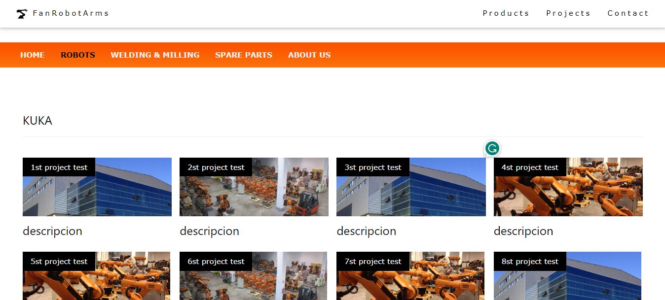 10+ Business Websites with HTML, CSS, and JavaScript - Industrial Machinery Website