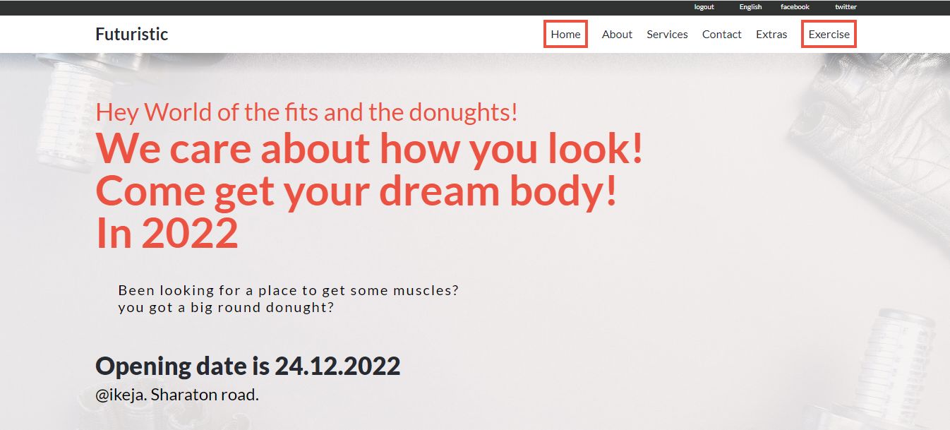 20+ Inspiring Gym Websites - Futuristic Gyms