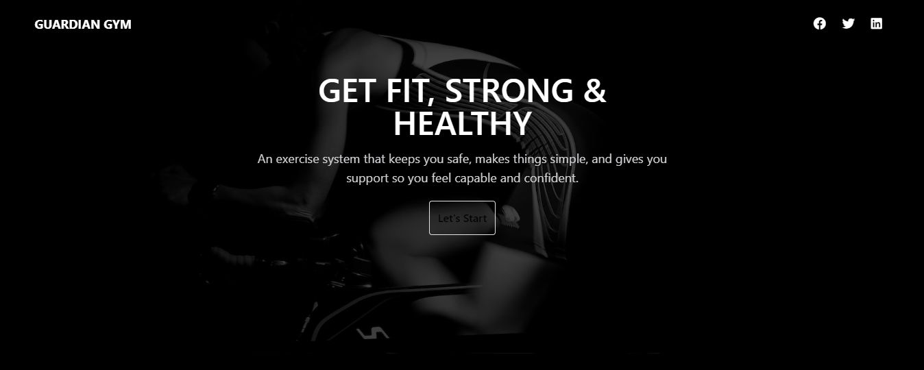20+ Inspiring Gym Websites - Guardian Gym
