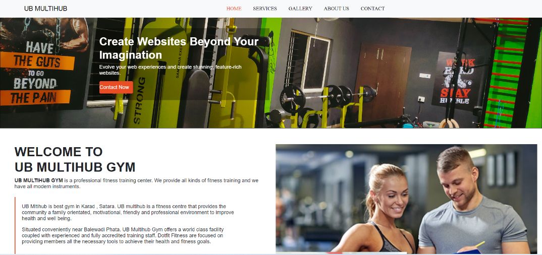 20+ Inspiring Gym Websites - Gym Website HTML CSS Bootstrap
