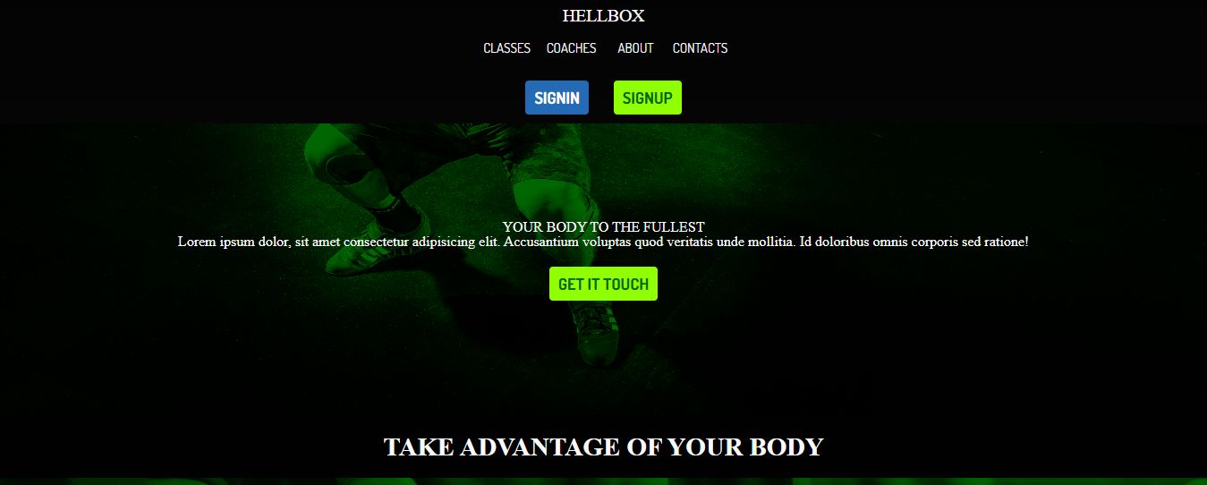 20+ Inspiring Gym Websites - Gym Website Mockup