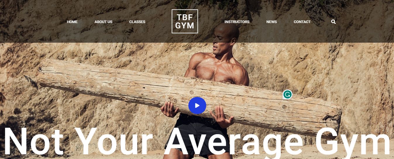 20+ Inspiring Gym Websites - TBF Gym