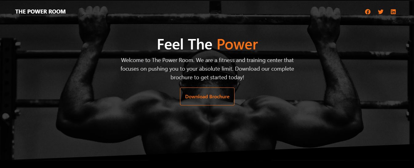 20+ Inspiring Gym Websites - The Power Room