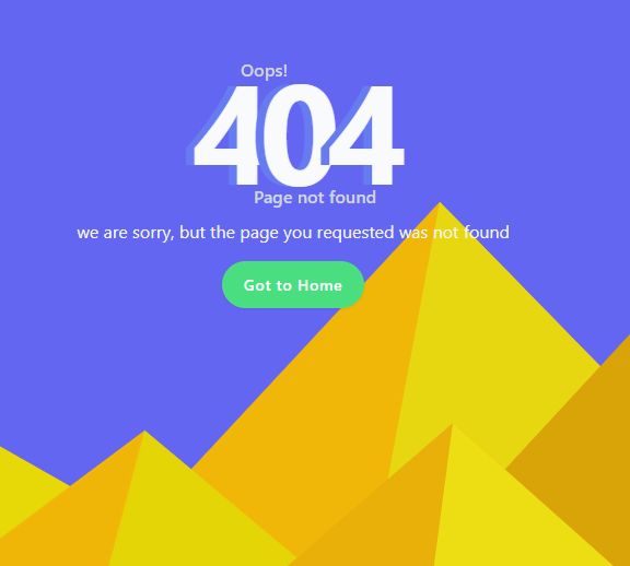 404 error page design in tailwind css 1