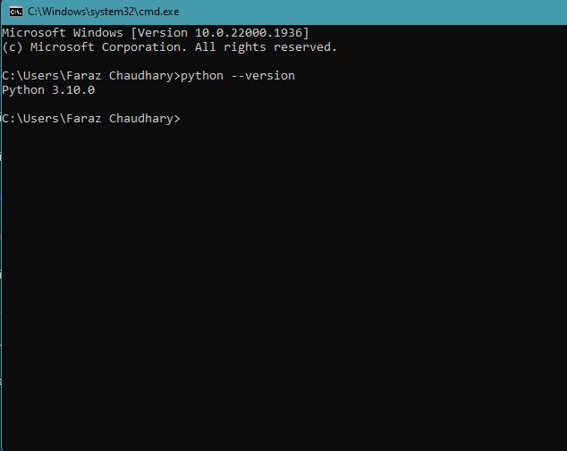 First Application in Python with PyCharm Check Python