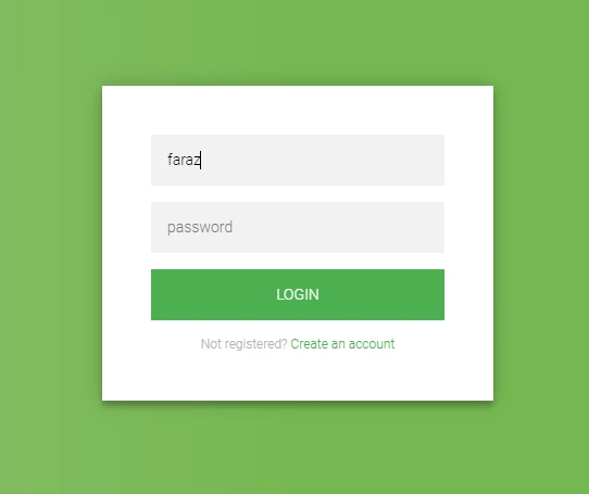 30 login form - Flat HTML5/CSS3 Login Form