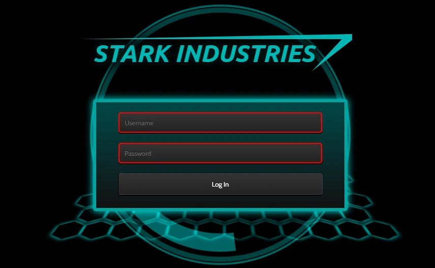 30 login form - Iron Man Login Form