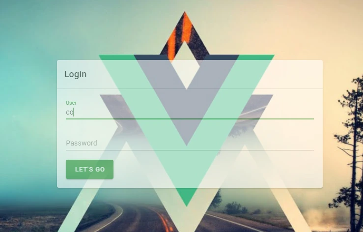 30 login form - Login Form Submit VueJS