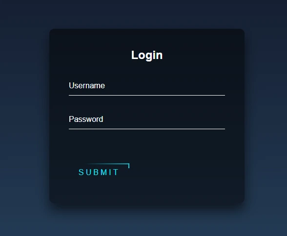 30 login form - Login Form with floating placeholder and light button