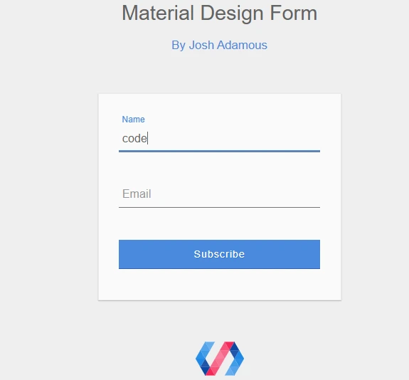 30 login form - Material Design Login Form