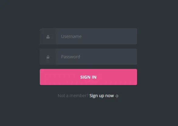 30 login form - PostCSS Login Form