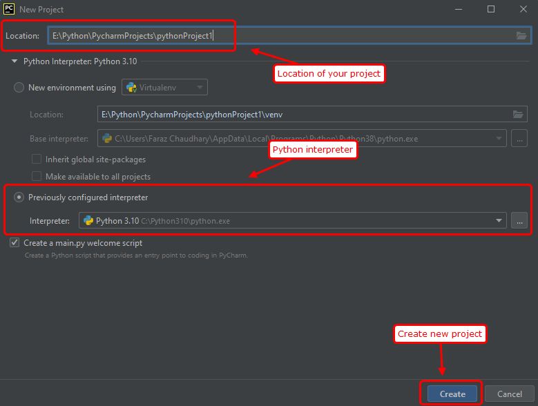 PyCharm IDE for Python Development Env