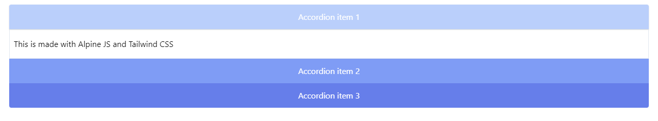 alpine and tailwind accordion