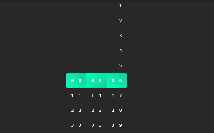 animated pure css counter