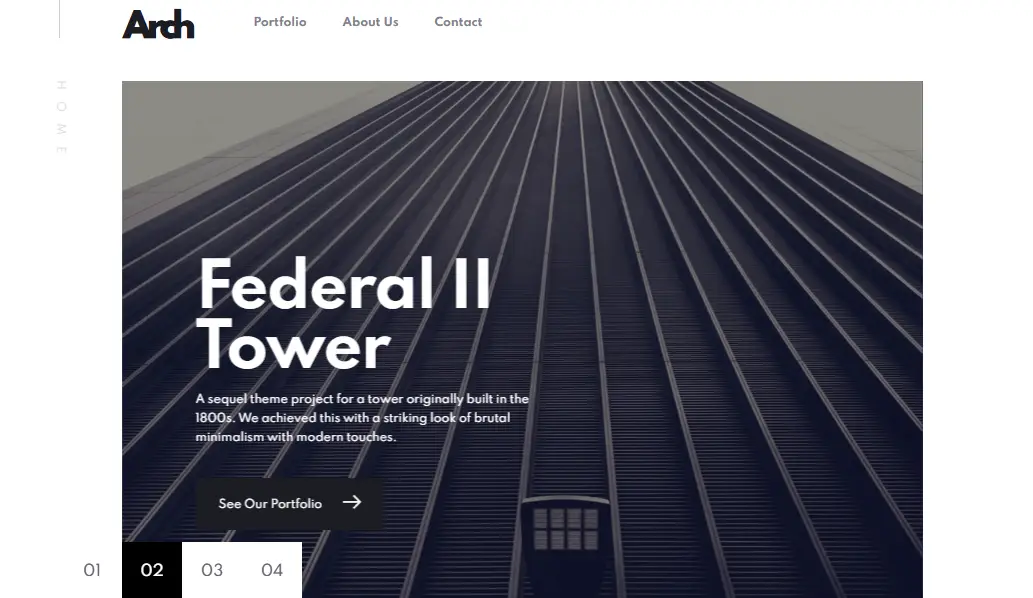 Architectural Design Firm Website