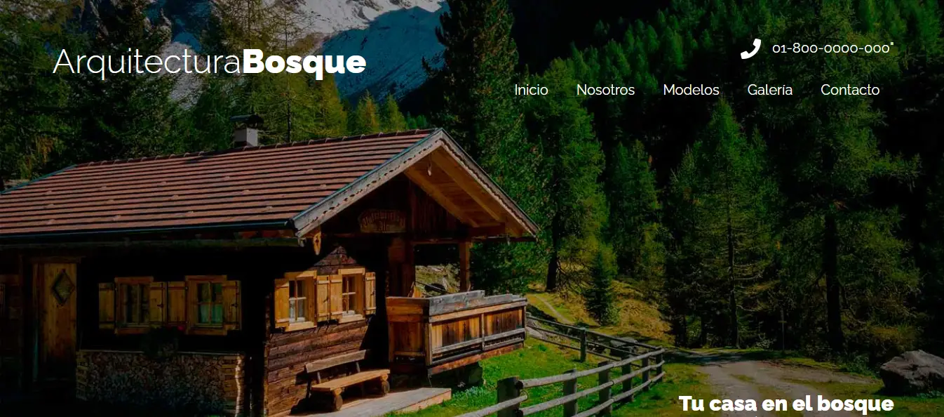 Architecture Website using HTML and CSS