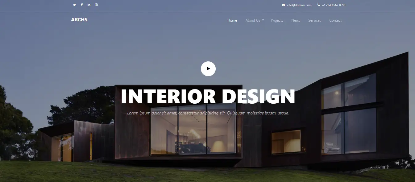 Archs – Bootstrap 4