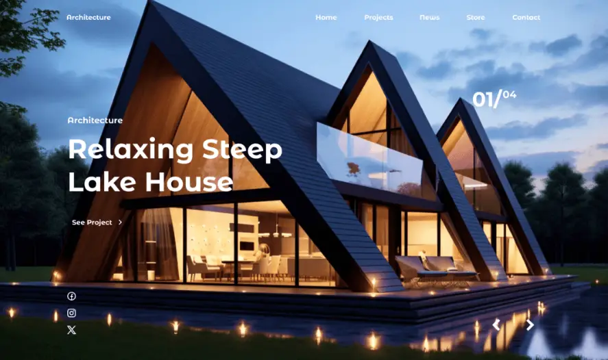 Bedimcode Architecture Website