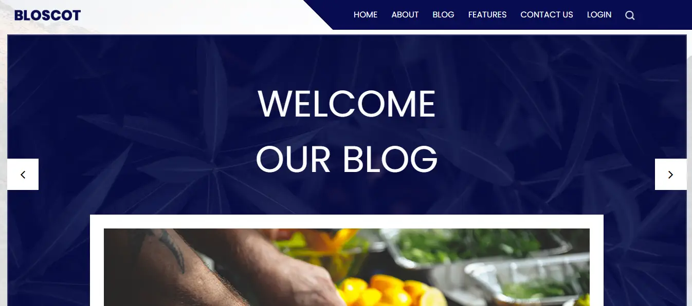 Bloscot Bootstrap 4 HTML5 Blog Template
