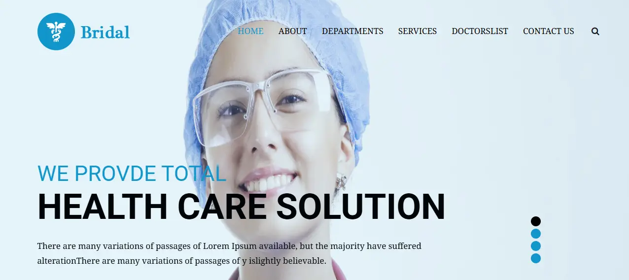 Bridge - Health Care HTML Template