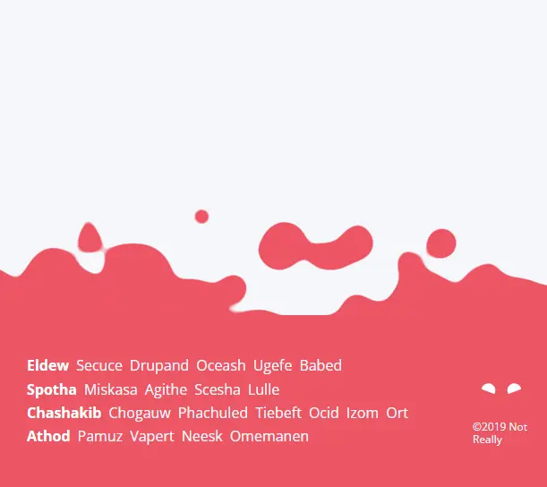 Collection of 20 Website Footer - CSS Goey Footer