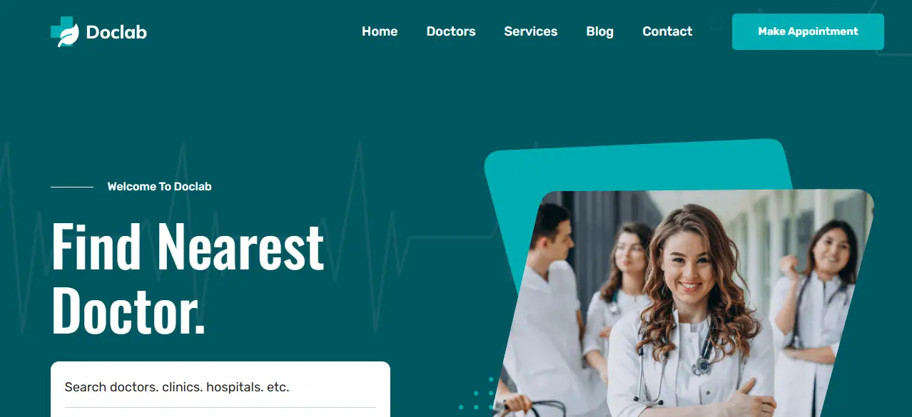 Doclab - Medical Landing Page