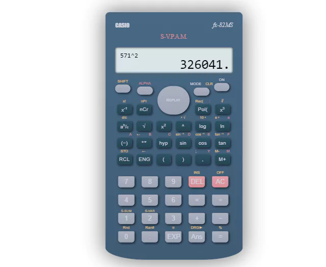 fx-82ms scientific calculator