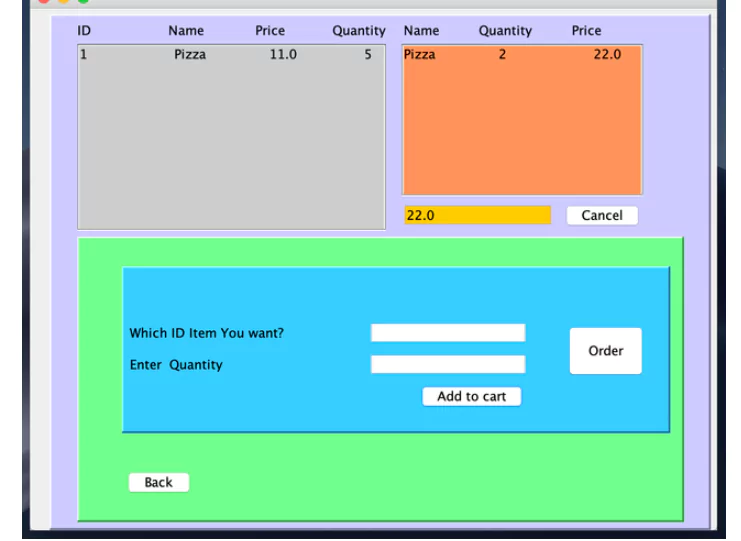 50 Java Projects - Restaurant Management System