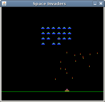 50 Java Projects - Space Invaders Game