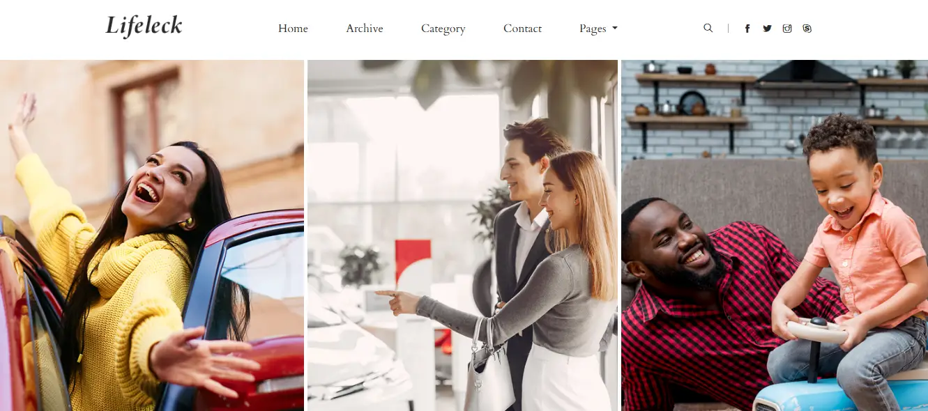 Lifeleck Bootstrap 4 HTML5 Blog Template