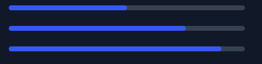 progress bar style 1