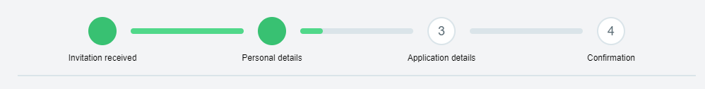 progress steps bar ux