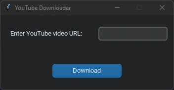 python based youtube downloader