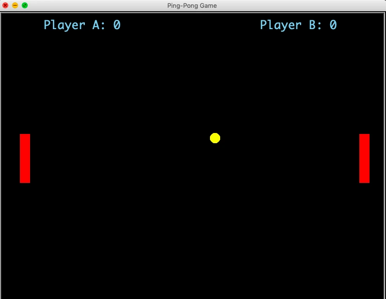 python ping pong game