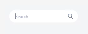 search input full rounded