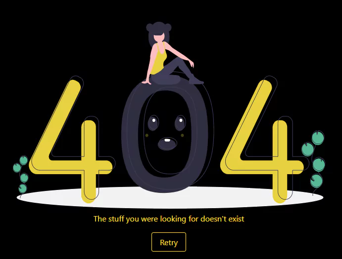 404 page