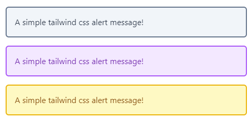 tailwind-alert-with-border