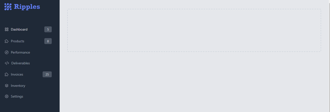 tailwind css sidebar layout component
