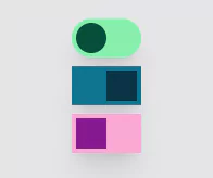 custom toggle buttons