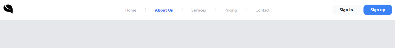 navbar and hamburger menu