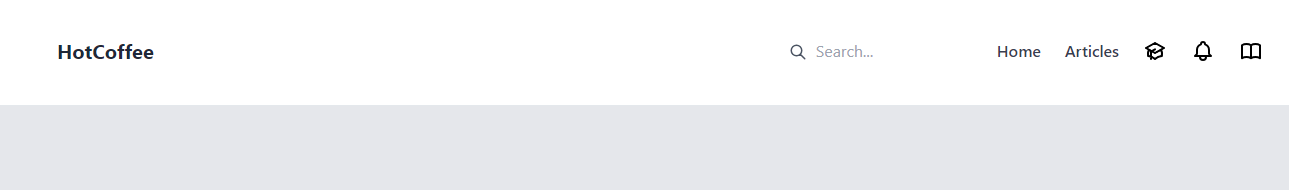 navbar component