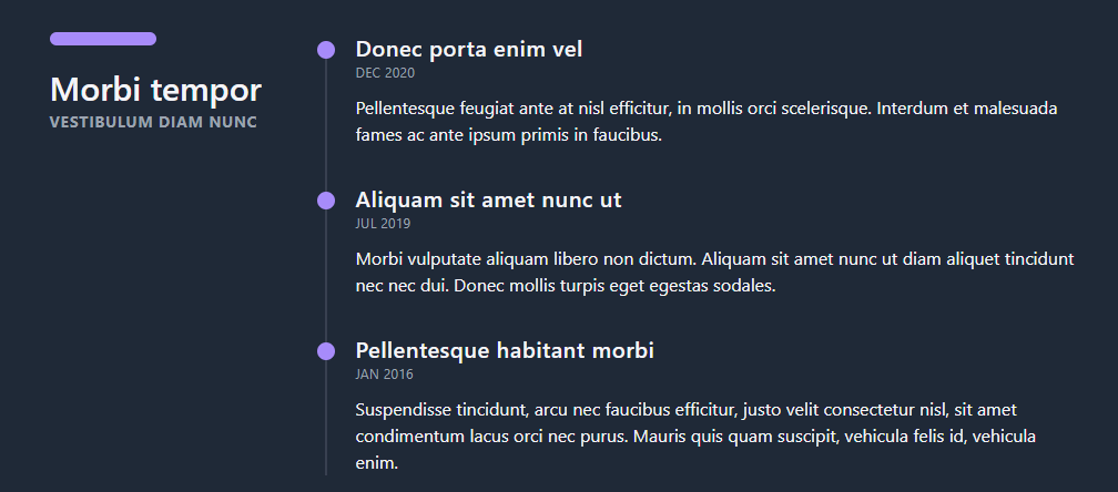 timeline #1