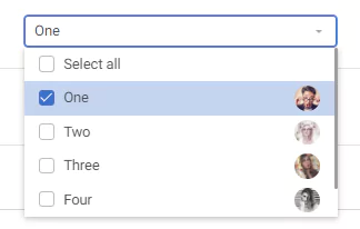 multiselect with icons