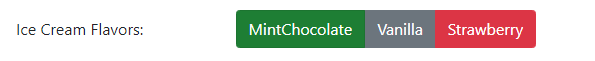 radio button group