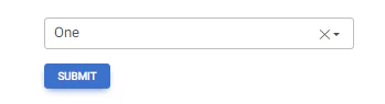 select dropdown with validation
