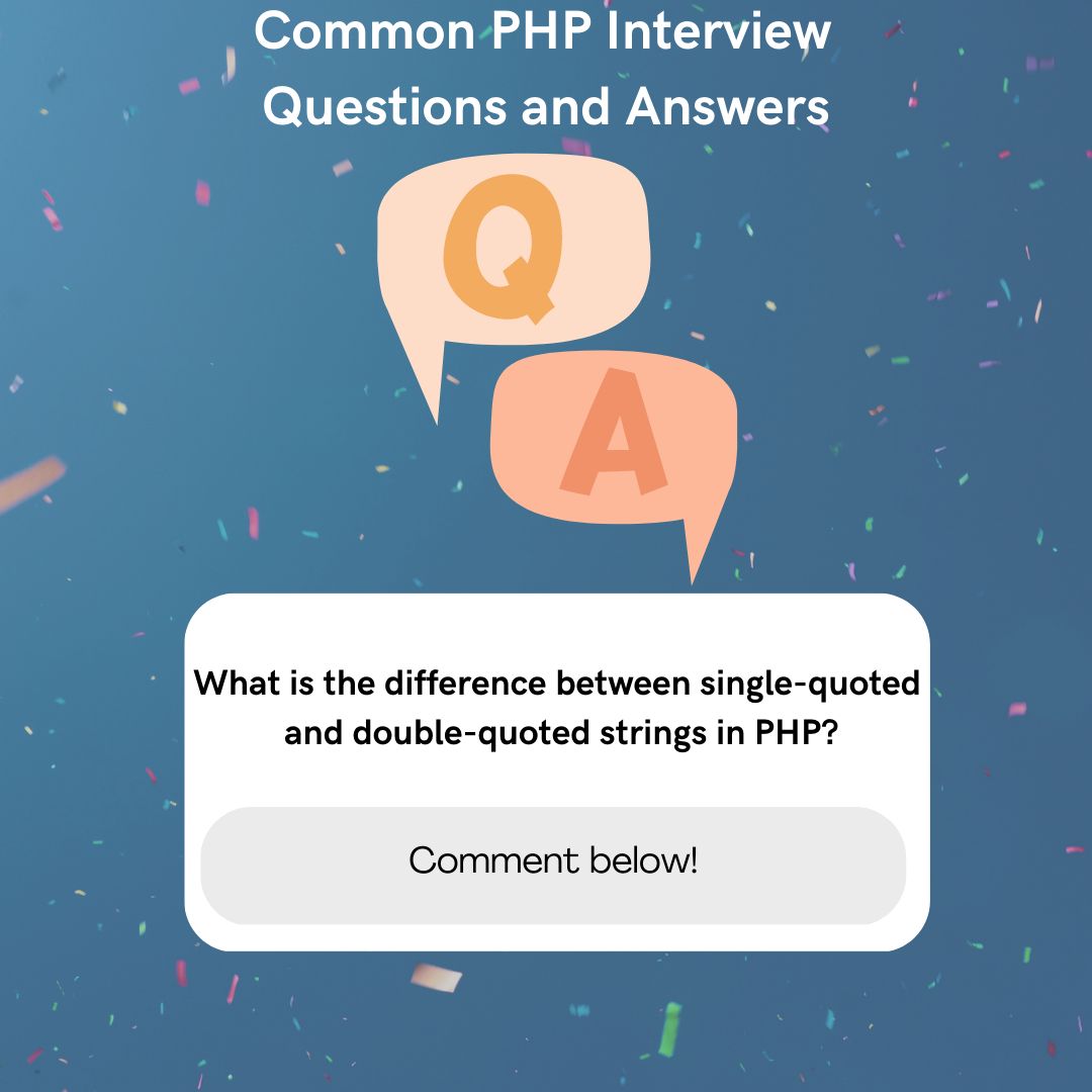 20 Common PHP Interview Questions and Answers You Should Know