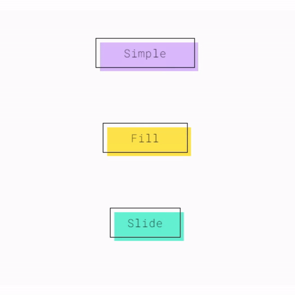 3 Pure CSS Animated Buttons Tutorial (Source Code)