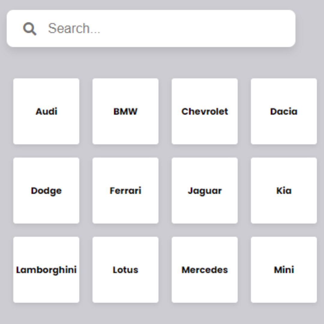 50 HTML, CSS, and JavaScript Projects with Source Code for Beginners - search filter