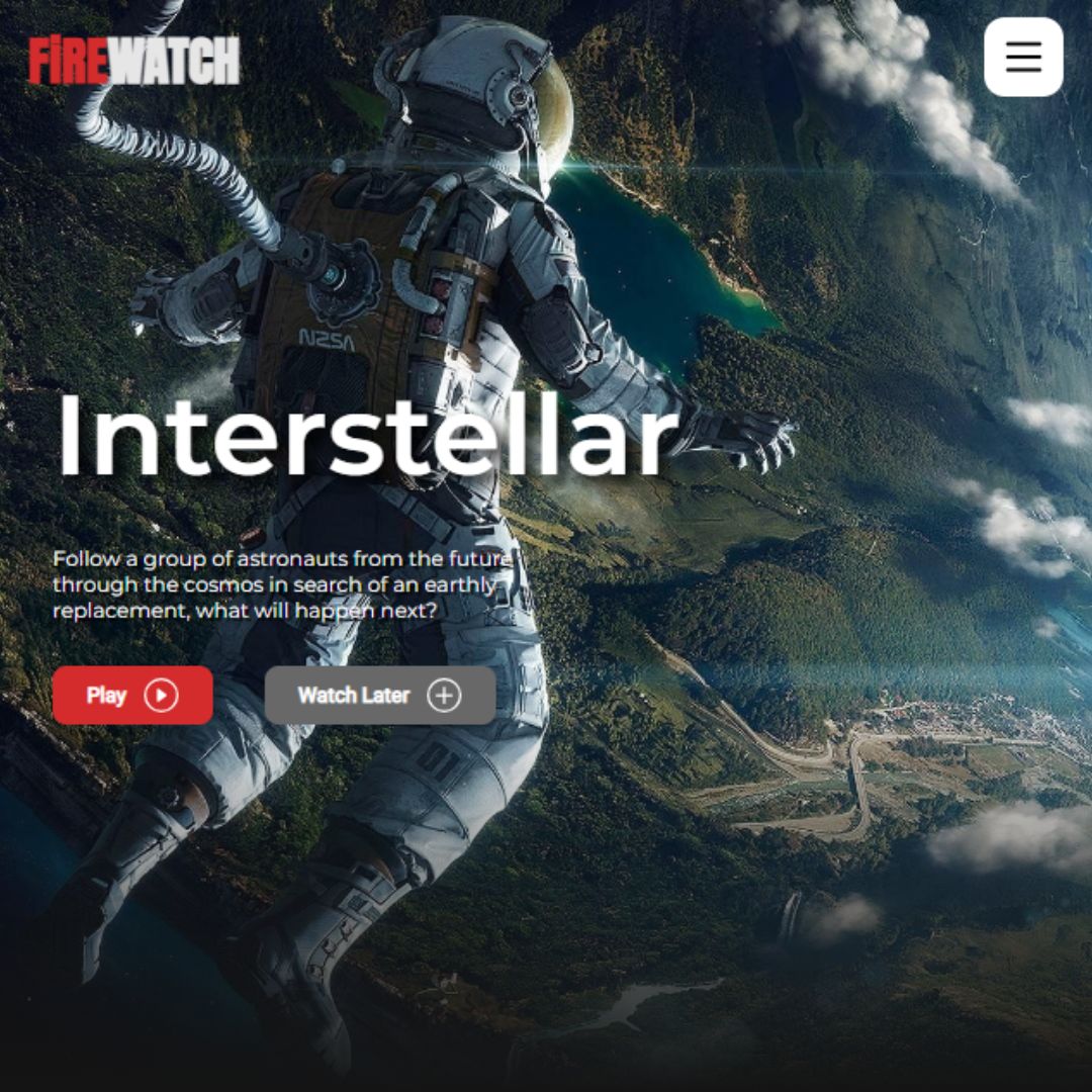30 Free Landing Page Templates using HTML, CSS, and JavaScript - Streaming Service Landing Page